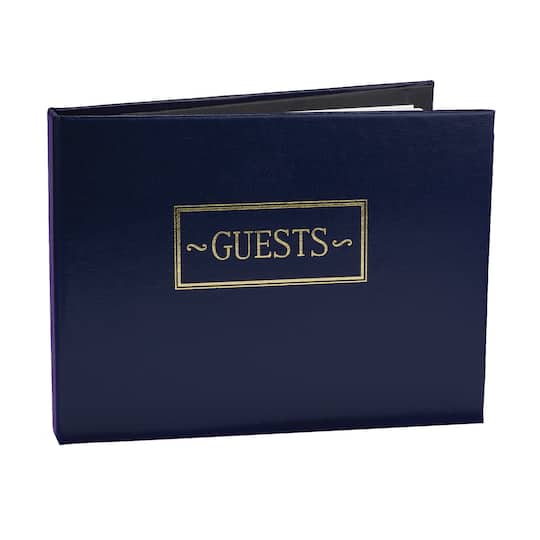 Hortense B. Hewitt Co. All Occasion Navy Guest Book
